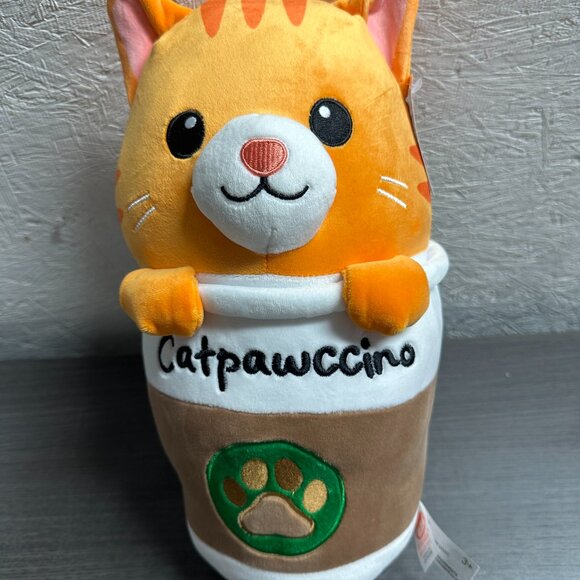 Fiesta: Catpurrcino- 9 - Inch Cat Cup Plush - Picture 1 of 3